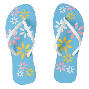 Tongs Motif Floral moderne Chaussures de plage