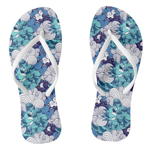 Tongs Motif funky Seashell (Semelle)