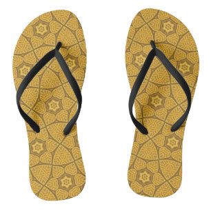 Tongs Motif géométrique moderne ethnique 2