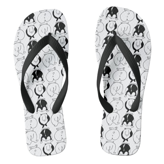 Tongs Motif Hamster Butts (Semelle)