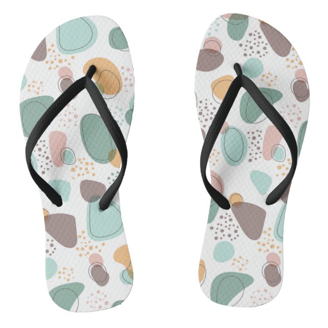 Tongs Motif moderne sans couture (Semelle)