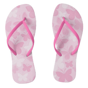 Tongs motif papillon 2