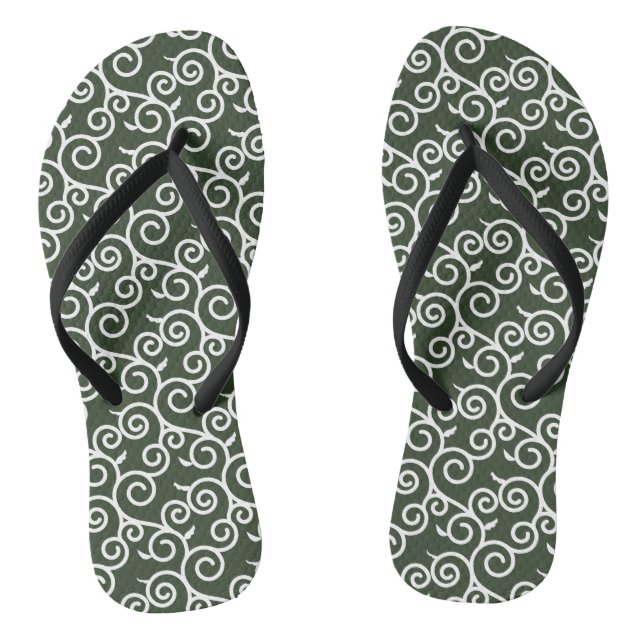 Tongs motif traditionnel arabe design japonais (Semelle)