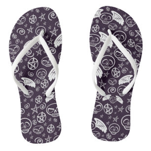 Tongs Motif "vaudou"