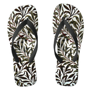 Tongs motif William Morris, branche de saule