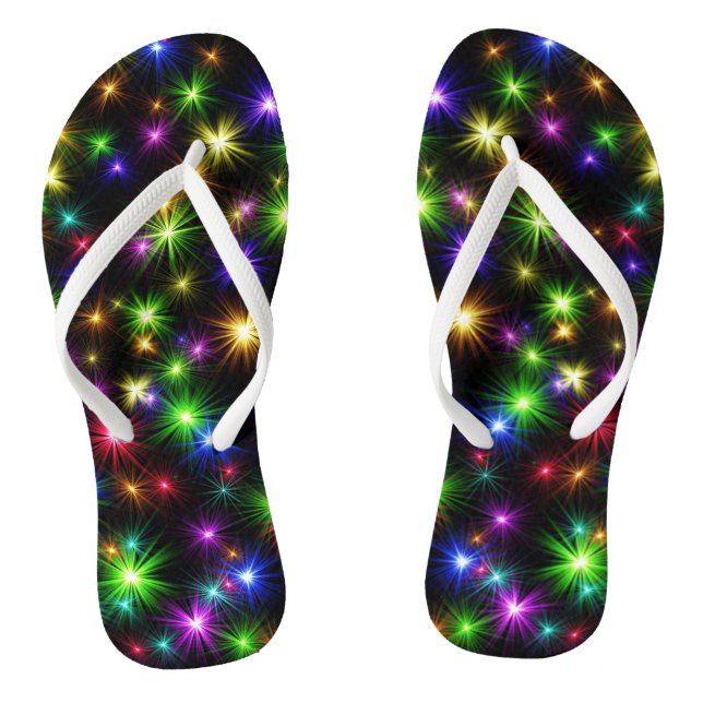 Tongs Multicolor Christmas Star Rays-57191 (Semelle)