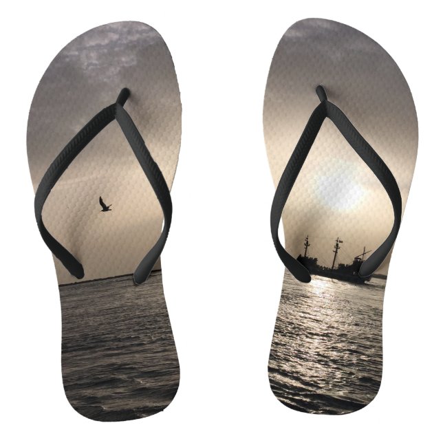 Tongs Navire nautique Mouette (Semelle)