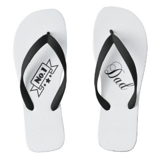 Tongs No. 1 Flops de Fête des pères papa