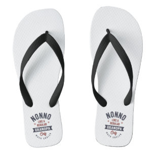 Tongs Nonno comme un grand-père régulier seulement beauc