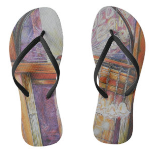 Tongs Nous sommes tous des papillons de nuit volant auto