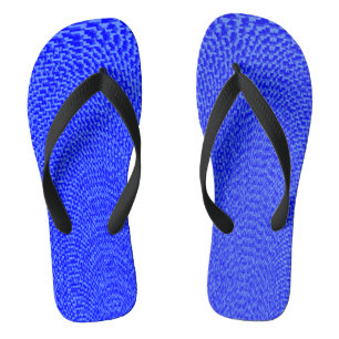 Tongs "Nuances de bleu" 