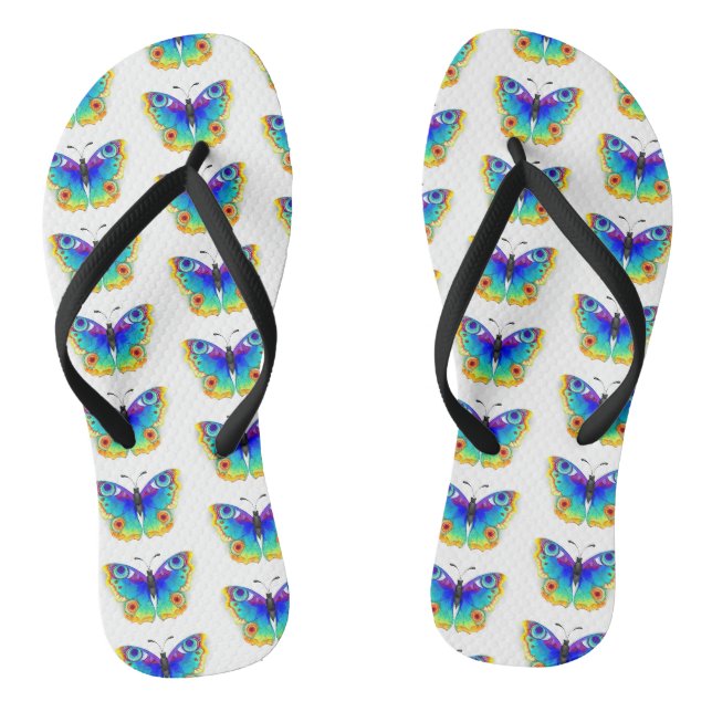 Tongs Oeil de paon arc-en-ciel (Semelle)
