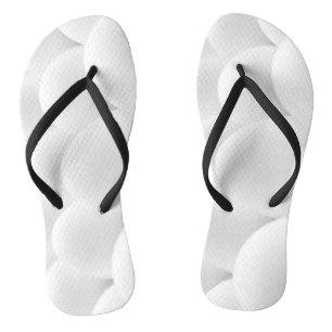 Tongs Oeufs Blancs Coques Drôle Personnalisé Créé