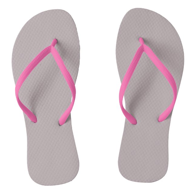 Tongs Ombres noires (couleur solide) (Semelle)