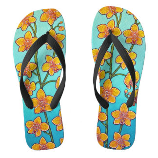 Tongs Orchid Bliss par Lisa Lorenz