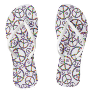 Tongs paix, paix, paix