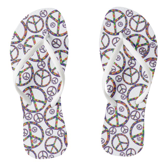 Tongs paix, paix, paix (Semelle)