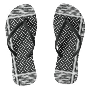 Tongs Palestinien Keffiyeh