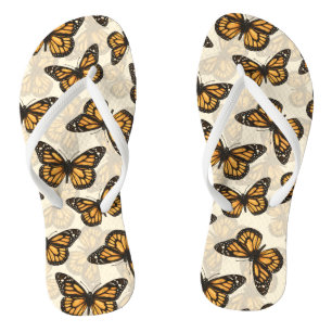 Tongs Papillon monarque