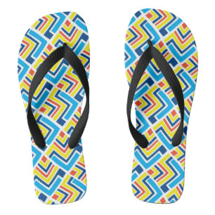 Tongs Par de chanclas - Patrón Boomerang
