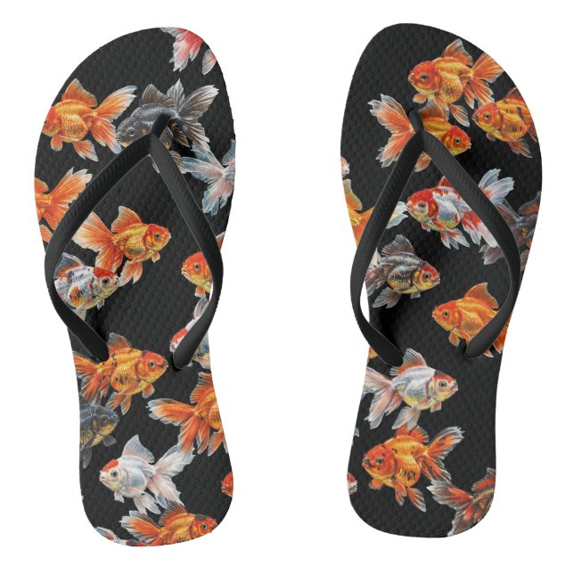 Tongs Parade de poissons d'or (Semelle)