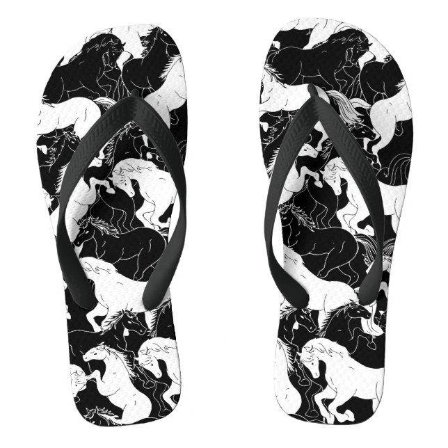 TONGS PASSION DES CHEVAUX (Semelle)