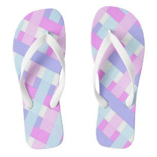 Tongs Pastel Couleur Printemps & Eté Abstrait