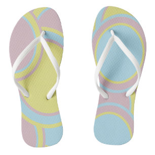 Tongs Peinture Abstraite Pastel moderne