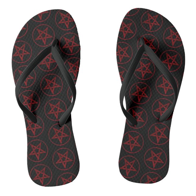 Tongs Pentagram Red Devil (Semelle)
