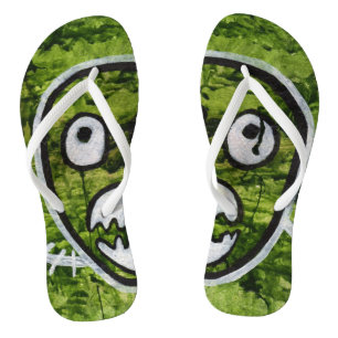 Tongs Pete la graine Crâne Monstre artistique fantaisist