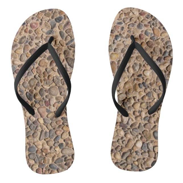Tongs Photo Nature Pebble Stones (Semelle)
