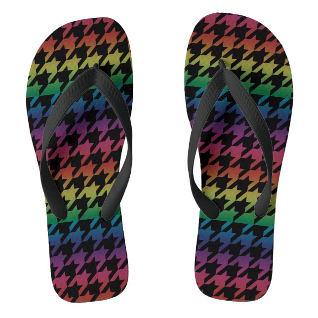 Tongs Pied de fond arc-en-ciel (Semelle)