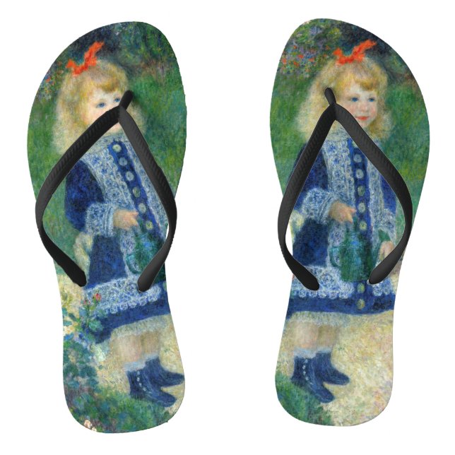 Tongs Pierre-Auguste Renoir - Une fille avec une canne d (Semelle)
