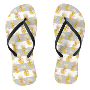 Tongs PixDezines Aloha Ananas+Frappes Flip Flops