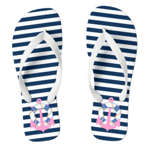 Tongs PixDezines bandes réglables do-it-yourself couleur