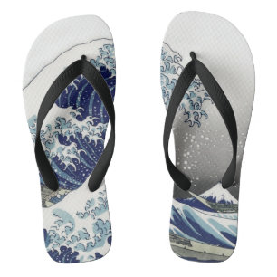 Tongs PixDezines Vintage, Grande Vague, Hokusai 葛飾北斎の神奈川