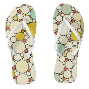 Tongs Plage d'été Retro les années 50