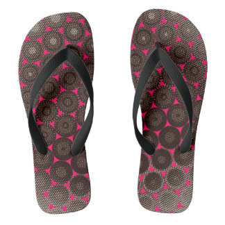 Tongs Pop rétro : Geo Bloom