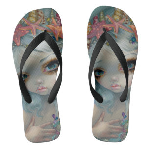 Tongs "Princesse Coquillages"