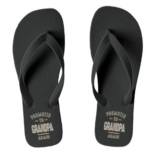 Tongs Promu à nouveau grand-père - Père et grand-père