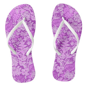 Tongs Protéa Floral Hawaïen Matin Kauai