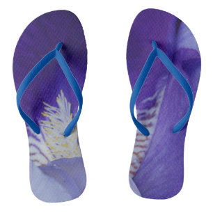 Tongs Purple Personnalisé Adulte, Sangles Minces
