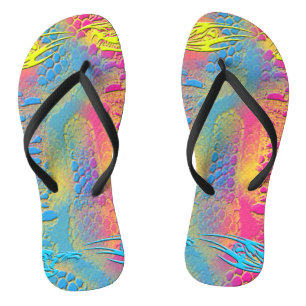 Tongs PYTHON - moderne fractale décorative -