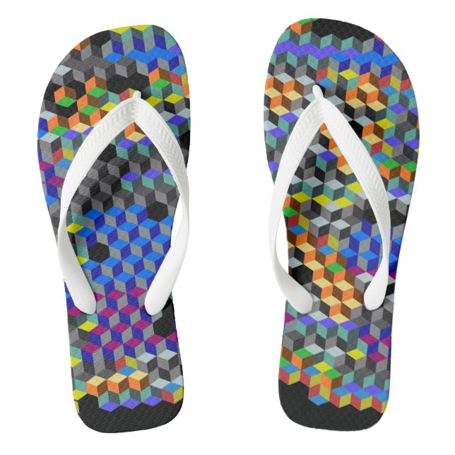 Tongs Q-cubes (Semelle)