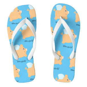 Tongs Quand les porcs volent