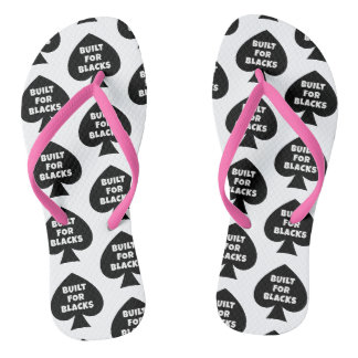 Tongs Queen of Spades construit pour les Noirs