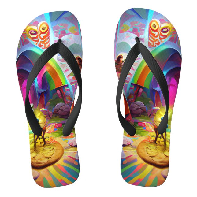 Tongs Quest for the Light Custom Created Flip Flops (Semelle)