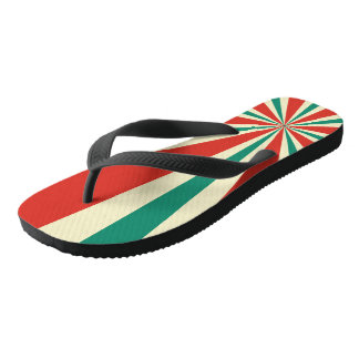 Tongs Radial Verde, Rojo y Crema