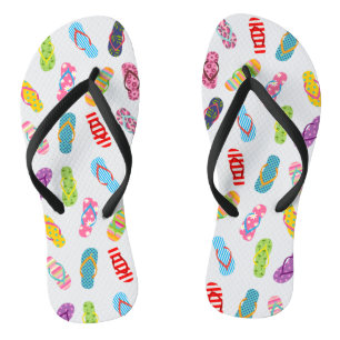 Tongs Retourner le Motif Toute couleur arrière - plan