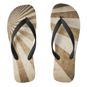 Tongs Rétro arrière - plan de motif de rayure